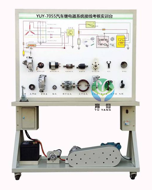 <b>YUY-7055汽車起動與充電綜合示教板</b>